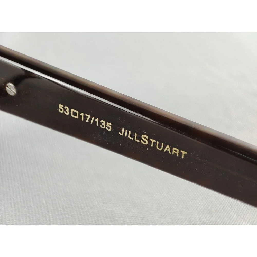 Jill Stuart JS 289-1 Tortoise Pink Floral Pattern Eyeglass Frames 53-17-135‎